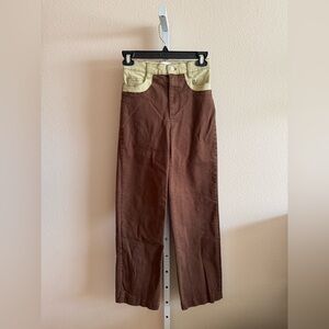 OAK + FORT Brown Jeans